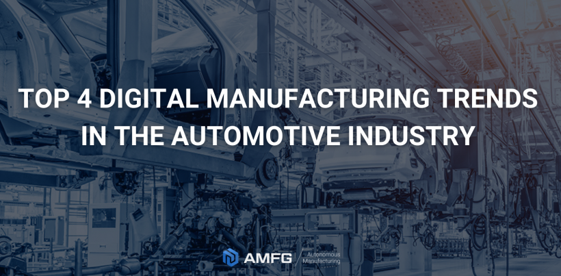 You are currently viewing 3D Printing in the Automotive Industry: 4 Major Digital Manufacturing Trends